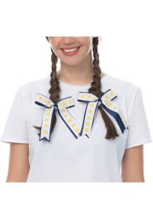 Michigan Wolverines 2pk Grosgrain Kids Hair Ribbons