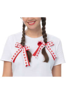 Nebraska Cornhuskers 2pk Grosgrain Kids Hair Ribbons