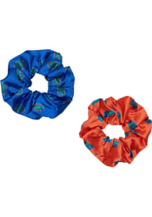 Florida Gators 2pk Satin Womens Hair Scrunchie