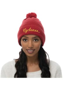 Iowa State Cyclones Crimson Fashion Womens Knit Hat