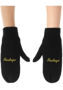 Iowa Hawkeyes Fashion Knit Womens Gloves