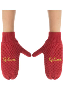 Iowa State Cyclones Fashion Knit Womens Gloves