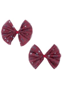 Arkansas Razorbacks Mesh Kids Hair Barrette