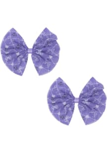 K-State Wildcats Mesh Kids Hair Barrette