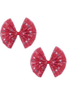 Ohio State Buckeyes Mesh Kids Hair Barrette