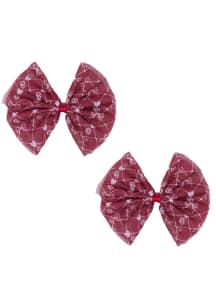 Oklahoma Sooners Mesh Kids Hair Barrette