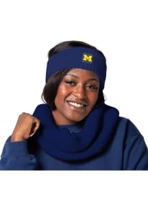 Michigan Wolverines Waffle Knit Womens Headband