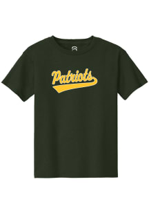 Summit Sportswear George Mason University Youth Green Tailsweep Short Sleeve T-Shirt