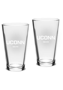 UConn Huskies Mom Pub Set Pint Glass - White