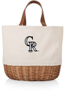 Colorado Rockies Promenade Willow and Canvas Cooler