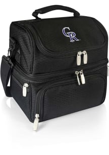 Colorado Rockies Black Pranzo Insulated Tote