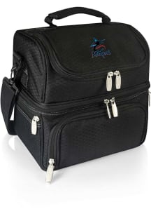 Miami Marlins Black Pranzo Insulated Tote