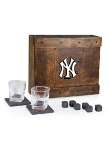 New York Yankees Colored Whiskey Box Gift Drink Set