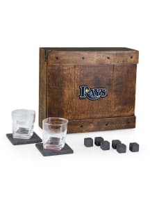 Tampa Bay Rays Colored Whiskey Box Gift Drink Set