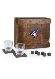 Toronto Blue Jays Colored Whiskey Box Gift Drink Set