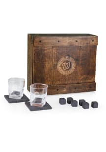 Washington Nationals Whiskey Box Gift Drink Set