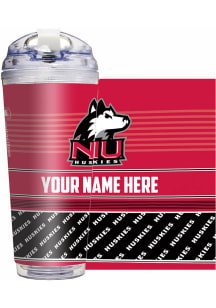 Northern Illinois Huskies Personalized Hinged Lid Tumbler - White
