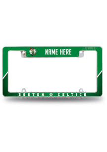 Boston Celtics Personalized Chrome License Frame