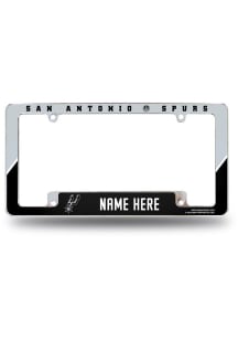 San Antonio Spurs Personalized Chrome License Frame