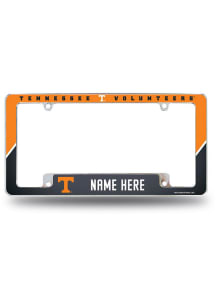 Tennessee Volunteers Personalized Chrome License Frame
