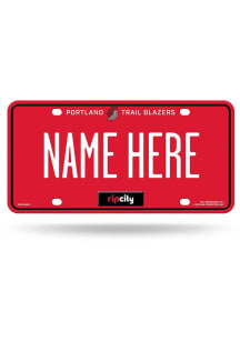 Portland Trail Blazers Personalized Car Accessory License Plate