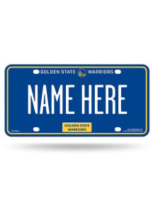 Golden State Warriors Personalized Car Accessory License Plate