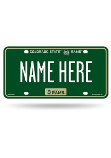 Colorado State Rams Personalized Car Accessory License Plate