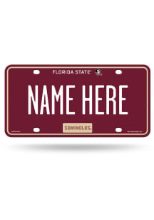 Florida State Seminoles Personalized Car Accessory License Plate