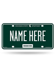 Michigan State Spartans Green Personalized Car Accessory License Plate