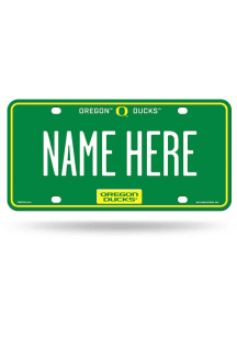 Oregon Ducks Personalized Car Accessory License Plate