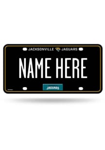 Jacksonville Jaguars Teal Personalized Car Accessory License Plate