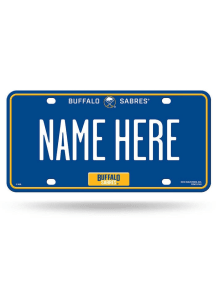 Buffalo Sabres Personalized Car Accessory License Plate