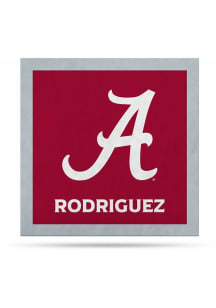 Alabama Crimson Tide 23" Personalized Felt Banner - Crimson
