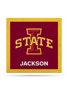 Iowa State Cyclones 23" Personalized Felt Banner - Red