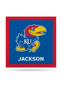Kansas Jayhawks 23" Personalized Felt Banner - Red