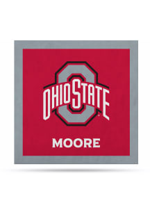 Ohio State Buckeyes 23" Personalized Felt Banner - Red