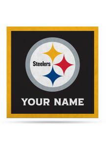 Pittsburgh Steelers 23" Personalized Felt Banner