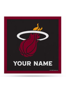 Miami Heat 35" Personalized Felt Banner