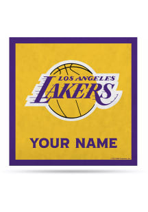 Los Angeles Lakers 35" Personalized Felt Banner