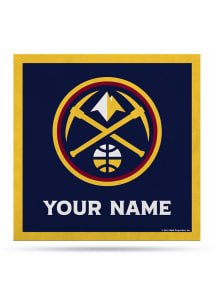Denver Nuggets 35" Personalized Felt Banner