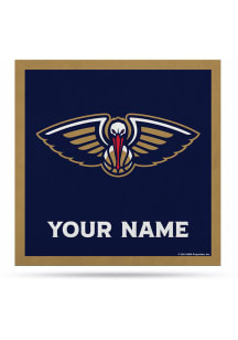 New Orleans Pelicans 35" Personalized Felt Banner
