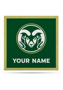 Colorado State Rams 35" Personalized Felt Banner