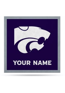 K-State Wildcats 35" Personalized Felt Banner - Purple