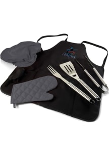 Miami Marlins Pro Grill BBQ Apron Set