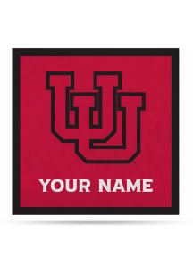 Utah Utes 35" Personalized Felt Banner