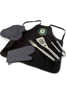 Oakland Athletics Pro Grill BBQ Apron Set