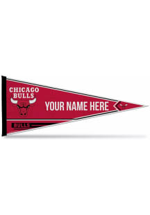 Chicago Bulls Personalized Felt Pennant