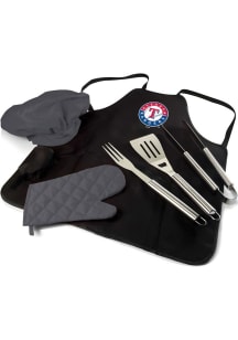 Texas Rangers Pro Grill BBQ Apron Set