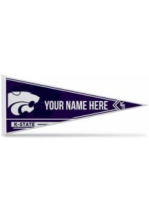 K-State Wildcats Personalized Felt Pennant