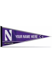 Northwestern Wildcats Personalized Felt Pennant